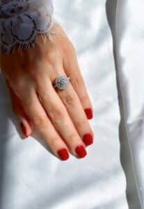 Heavenly Round Diamond Ring - Image 2