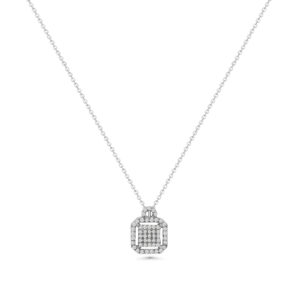 Starry Octagon Elegance Pendant