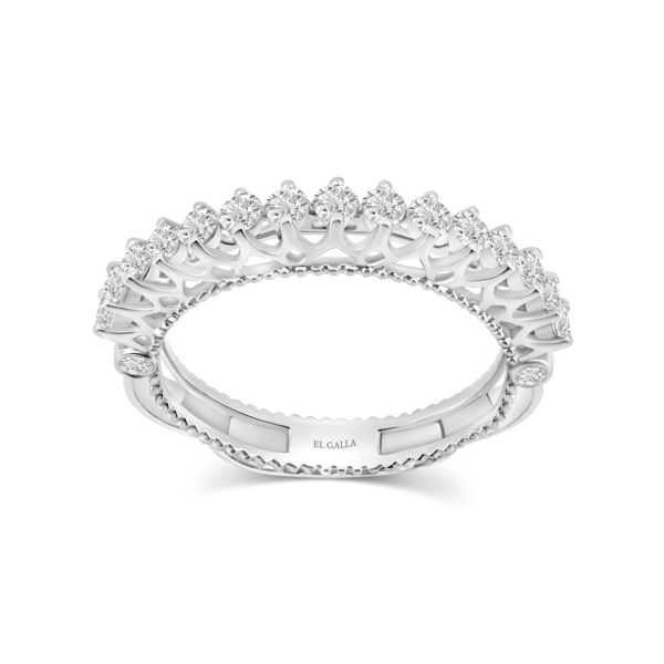 Royal Diamond Wedding Ring