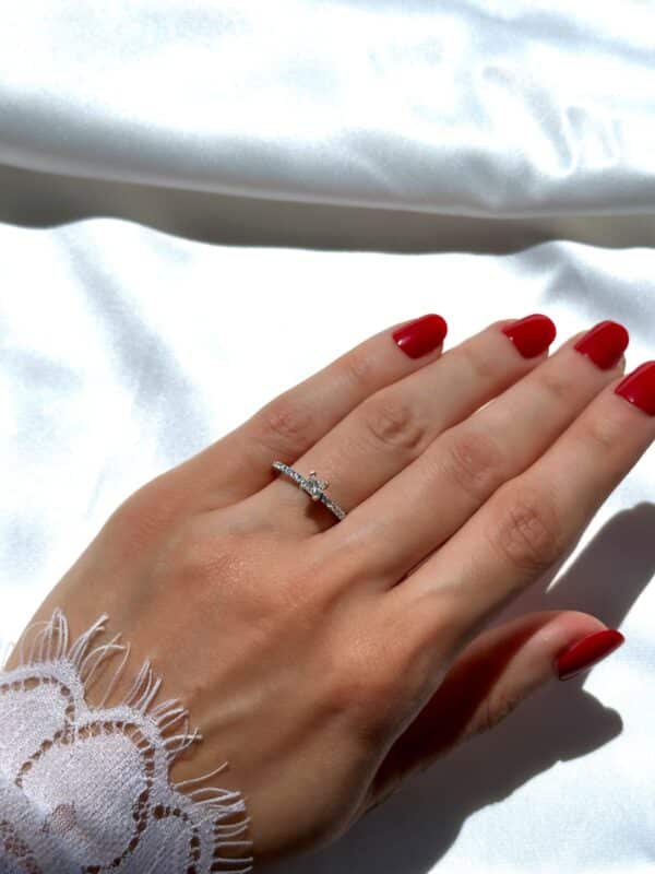 Grace Solitaire Ring - Image 2