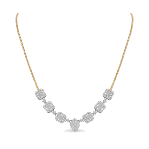 Gold Radiance Diamond Fusion Necklace