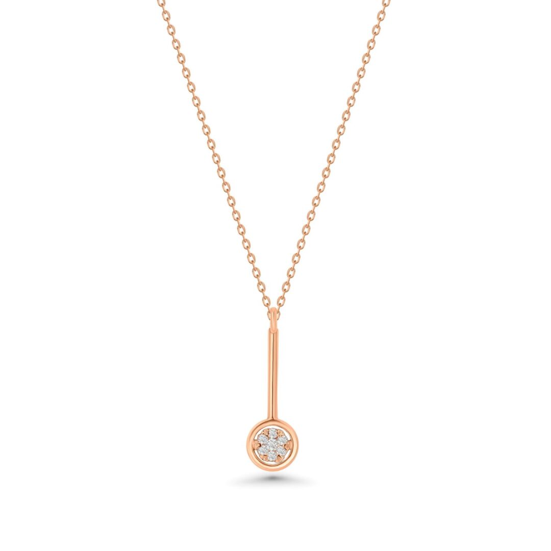 Pendulum Diamond Necklace