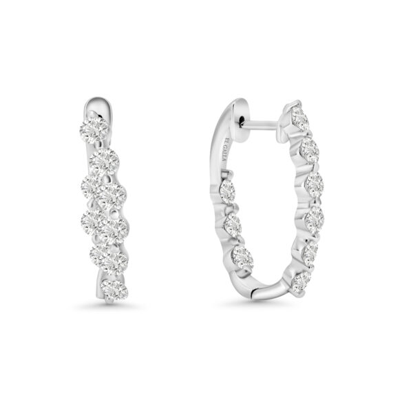 Glittering Curve Earrings