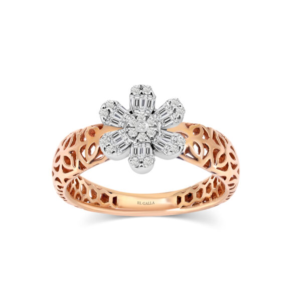 Floral Filigree Ring