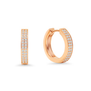 Ethereal Sparkle Hoops Earrings