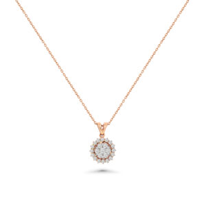 Sunnyside Rose Gold Pendant Necklace