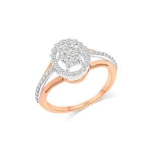 Oval Halo Ring