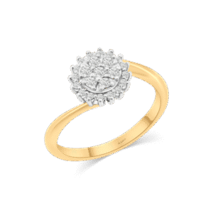 Diamond Daisy Ring