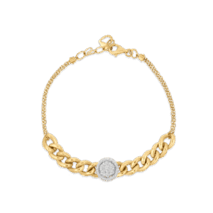 Circular Diamond Gourmet Bracelet