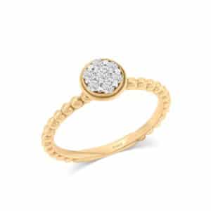 Diamond Bubble Ring