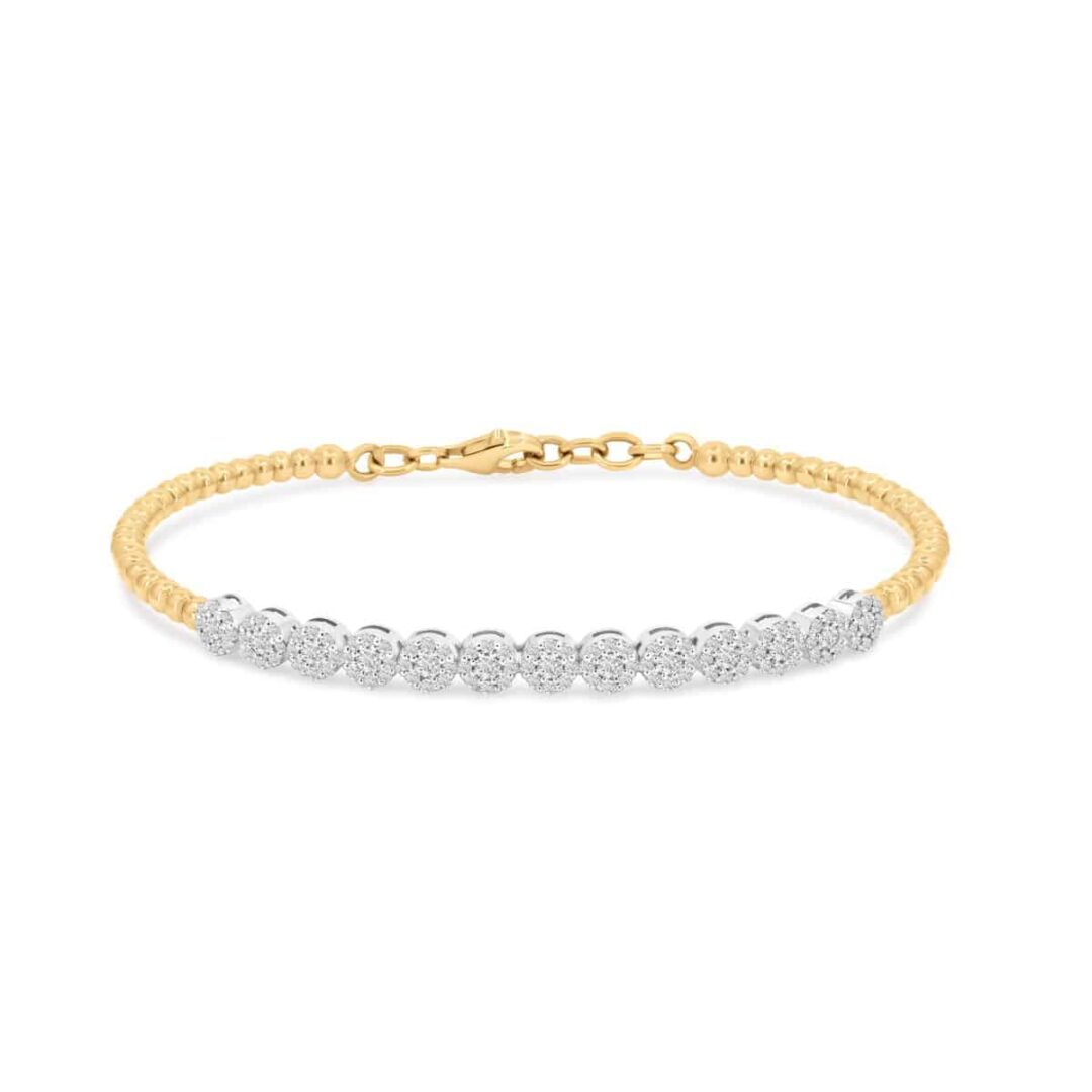 Diamond Glow Line Bracelet