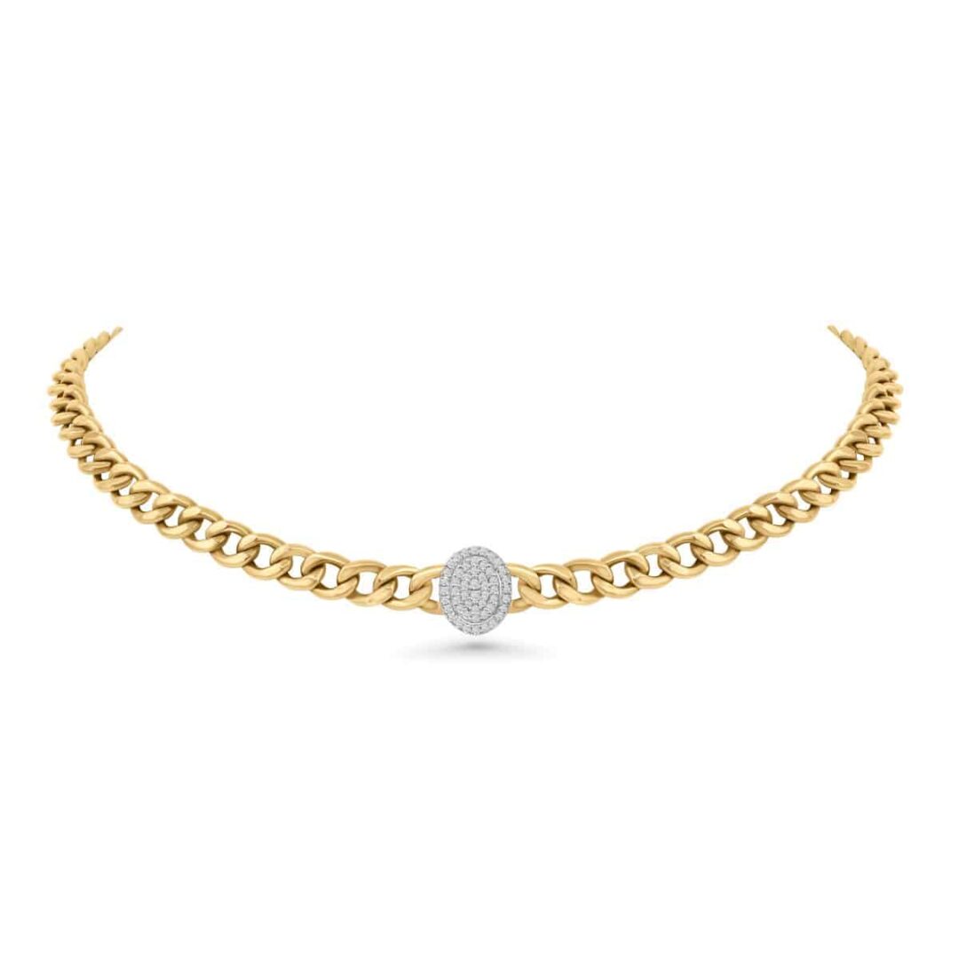 Diamond Gourmet Oval Choker