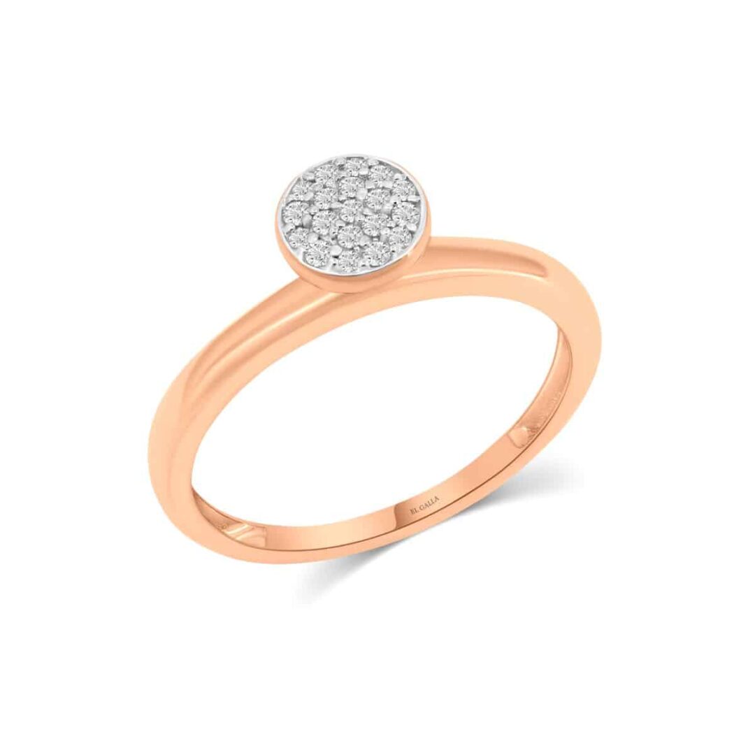 Diamond Petite Rose Ring
