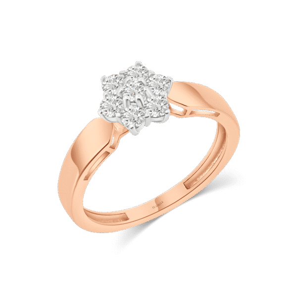 Diamond Starflower Ring