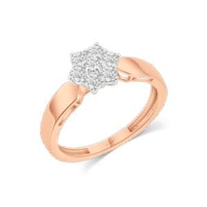 Diamond Starflower Ring