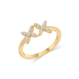 Double Butterfly Ring