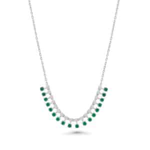 Emerald Drops Necklace