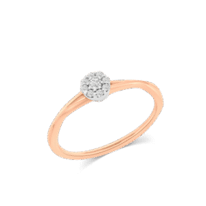 Rosy Diamond Ring