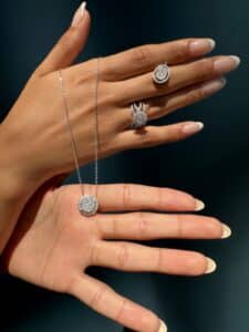 Diamond Moonlight Necklace - Image 2