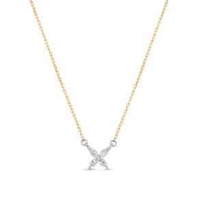 Diamond Petal Bloom Necklace